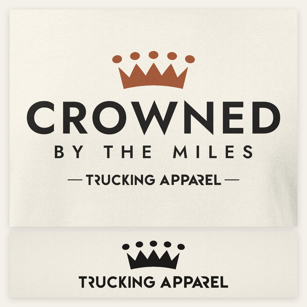 Crowned by the Miles Boxy Tee, close-up of print and label