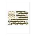 Truck Flag Sticker