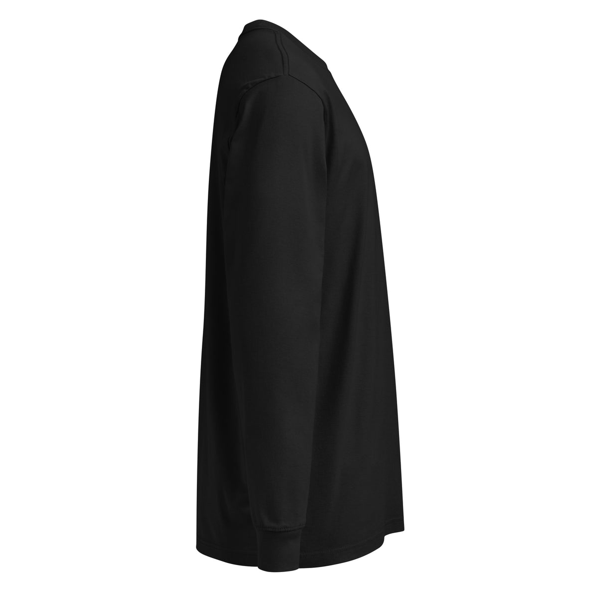 ROAD ISSUE Westbound 040 Long Sleeve in Black — right side garment view