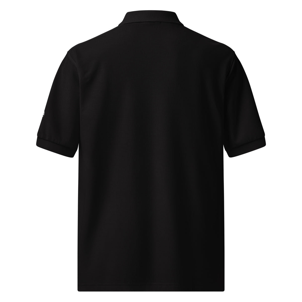 525 FT Polo in black, back view.