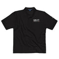 525 FT Polo in black, front view.