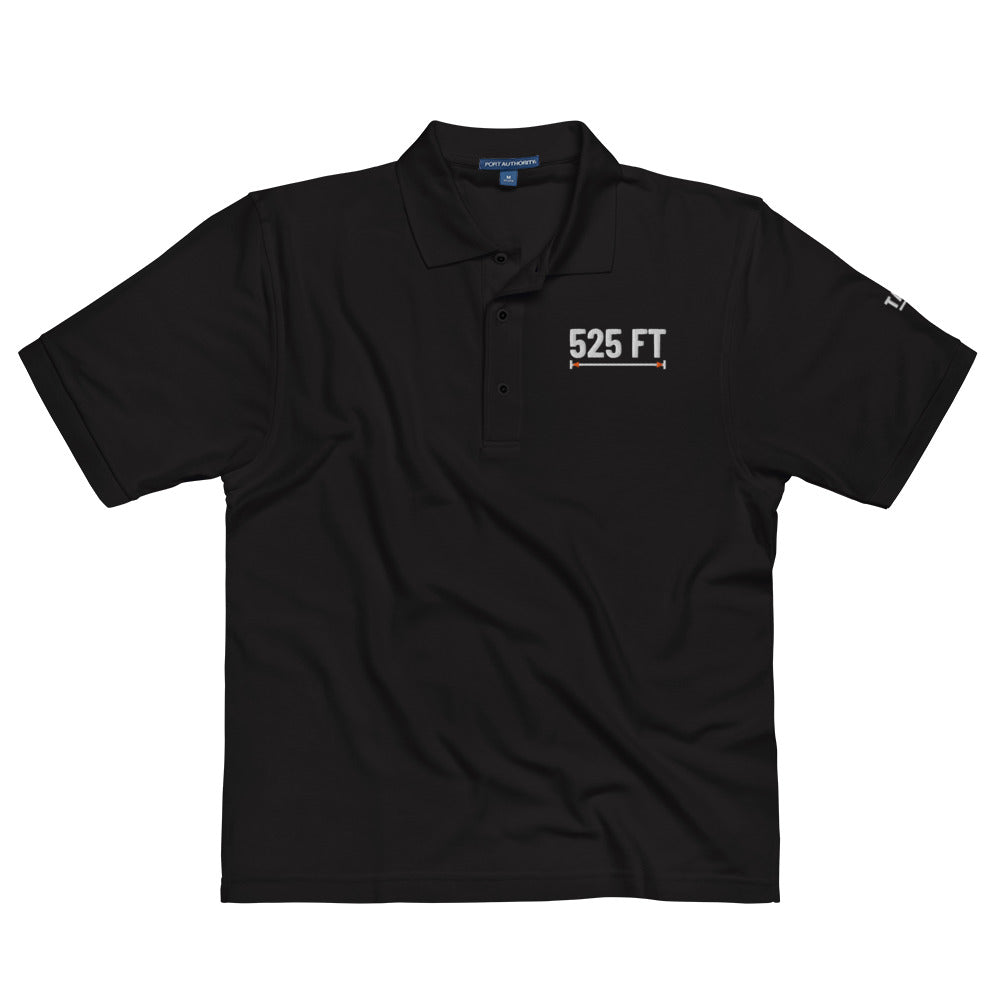 525 FT Polo in black, front view.