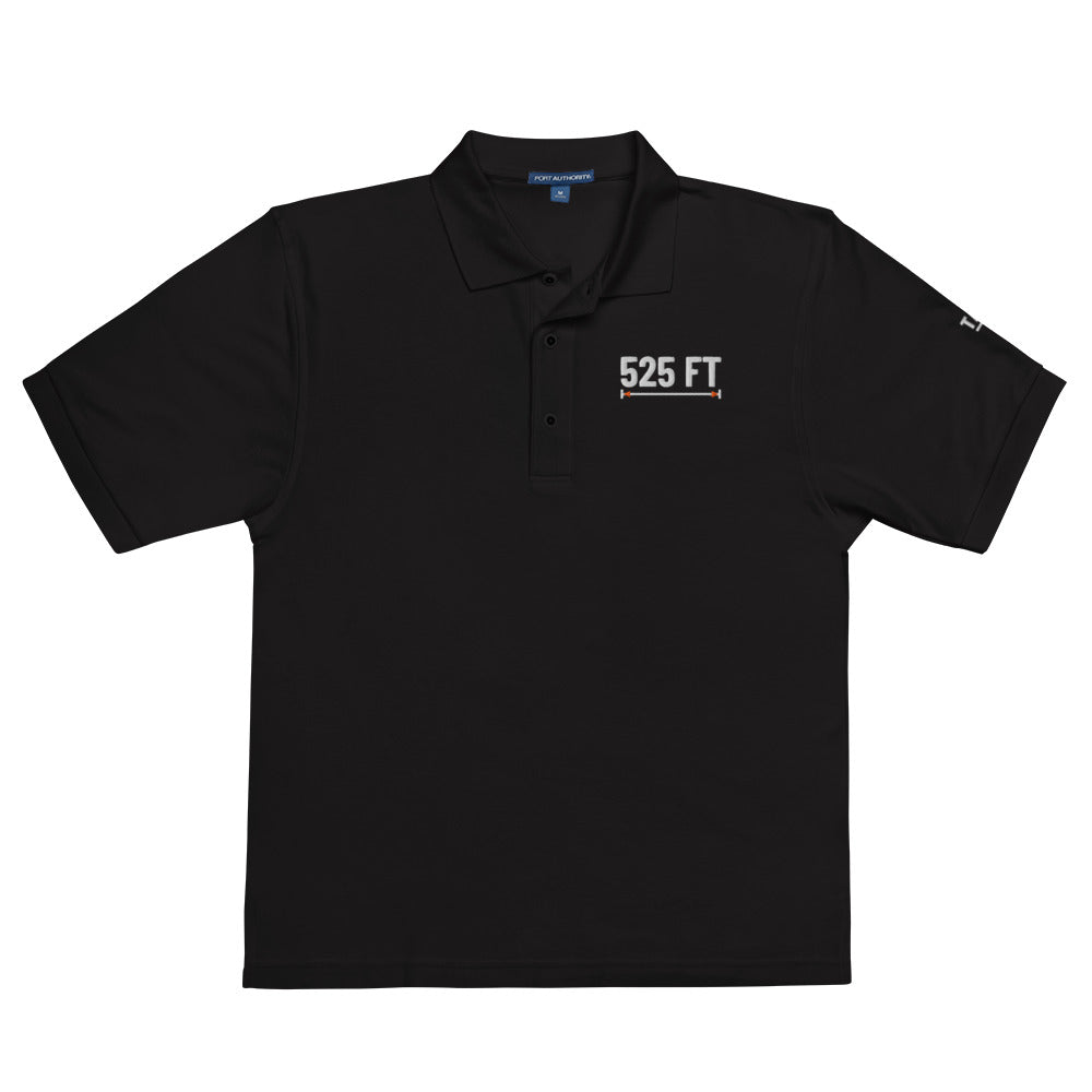 525 FT Polo in black, front view.