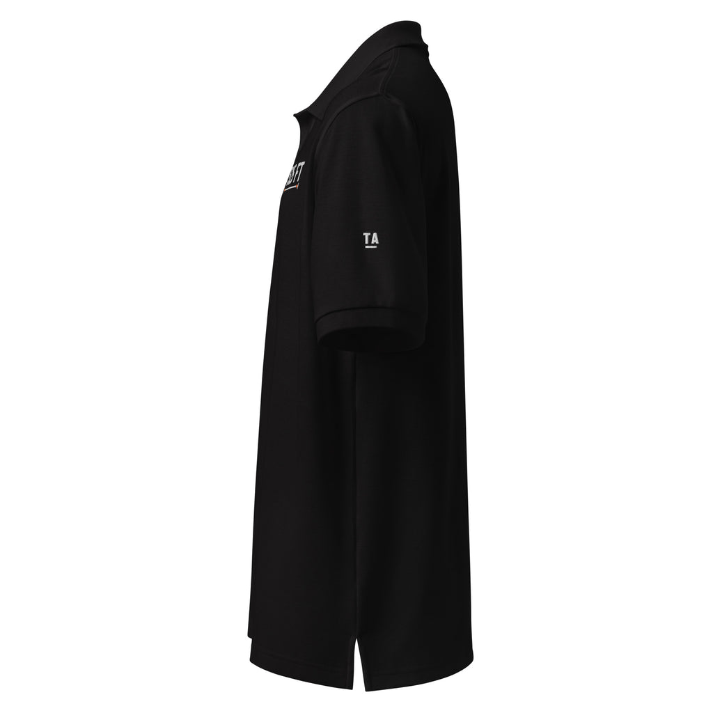 525 FT Polo in black, left side view.