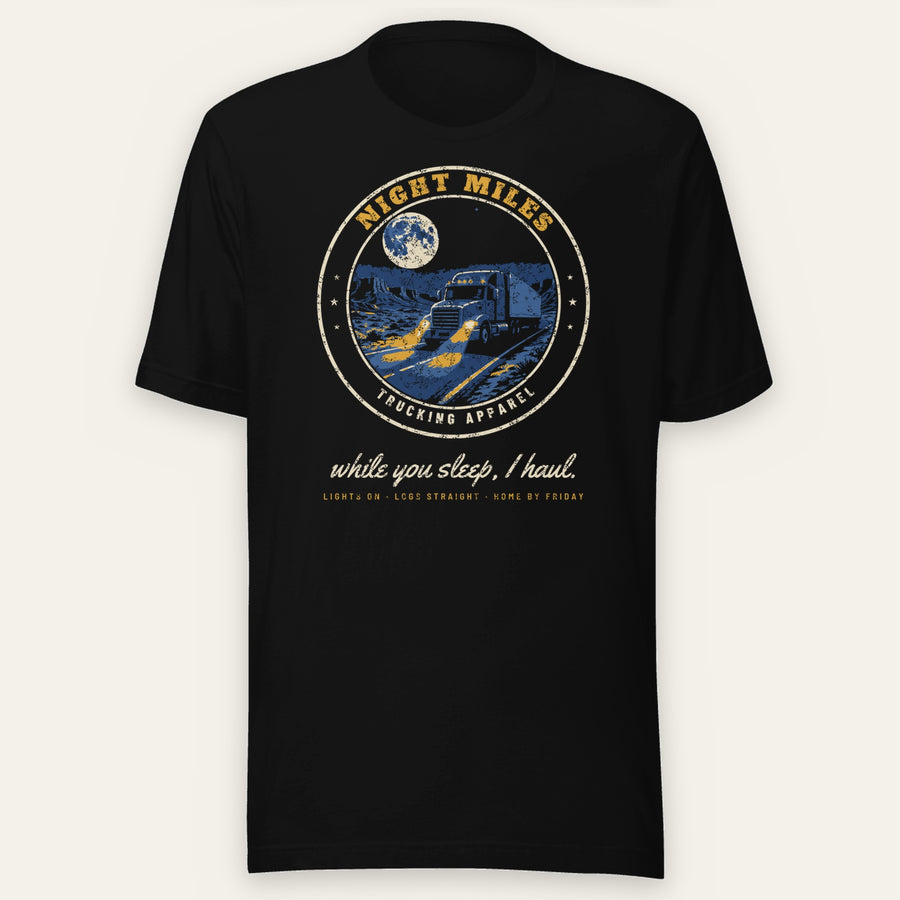 Night Miles Trucker Tee