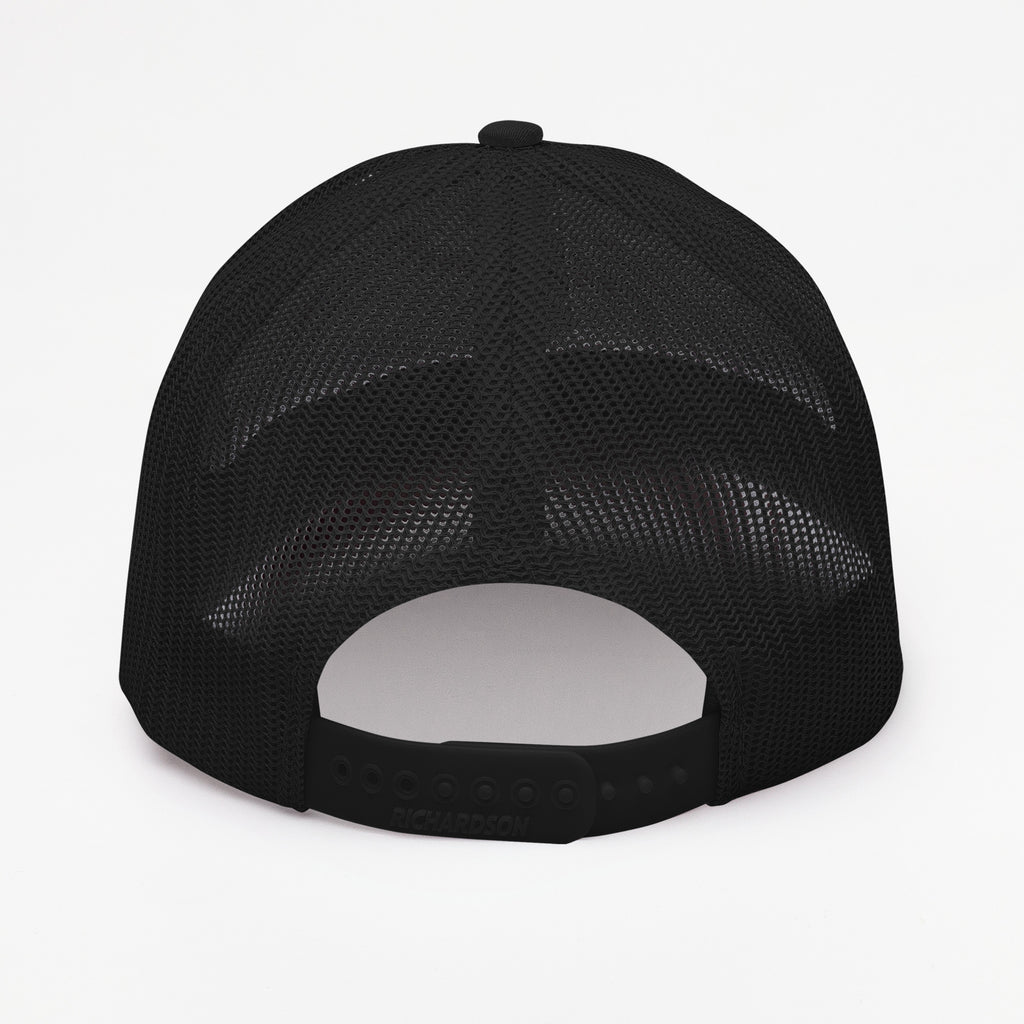 525 FT Trucker in black, back view.