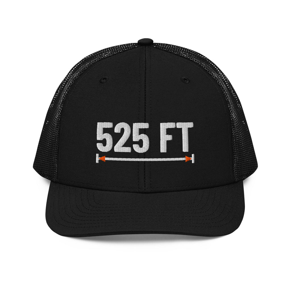 525 FT Trucker in black, front view.