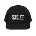 525 FT Trucker in black, front view.
