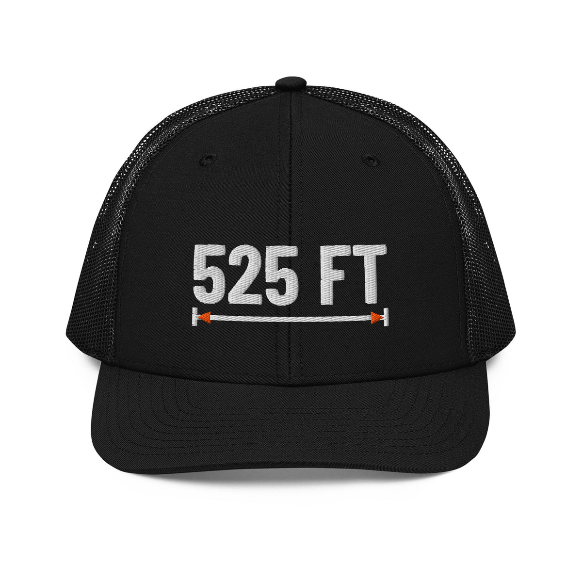 525 FT Trucker in black, front view.