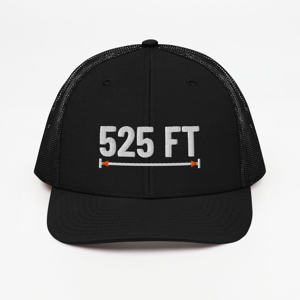525 FT Trucker in black, front view.