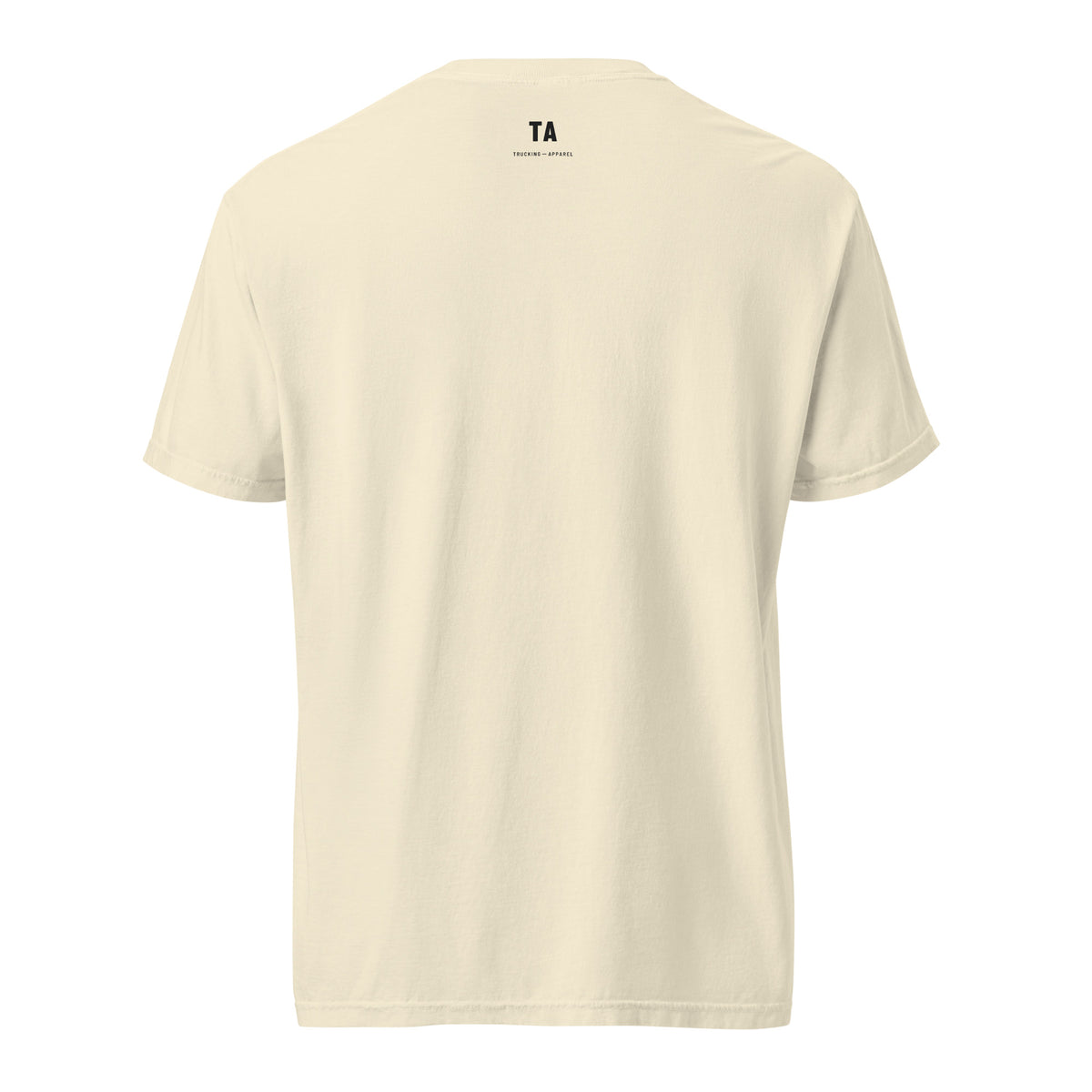 Somebody's Everything Tee in ivory, back view.