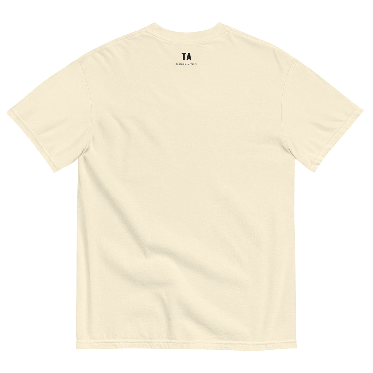 Somebody's Everything Tee in ivory, back view.