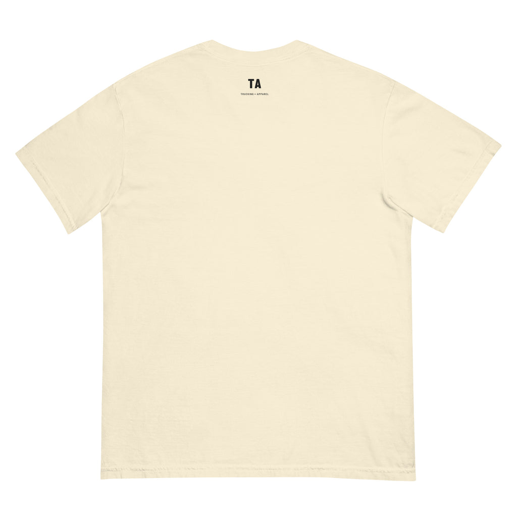 Somebody's Everything Tee in ivory, back view.