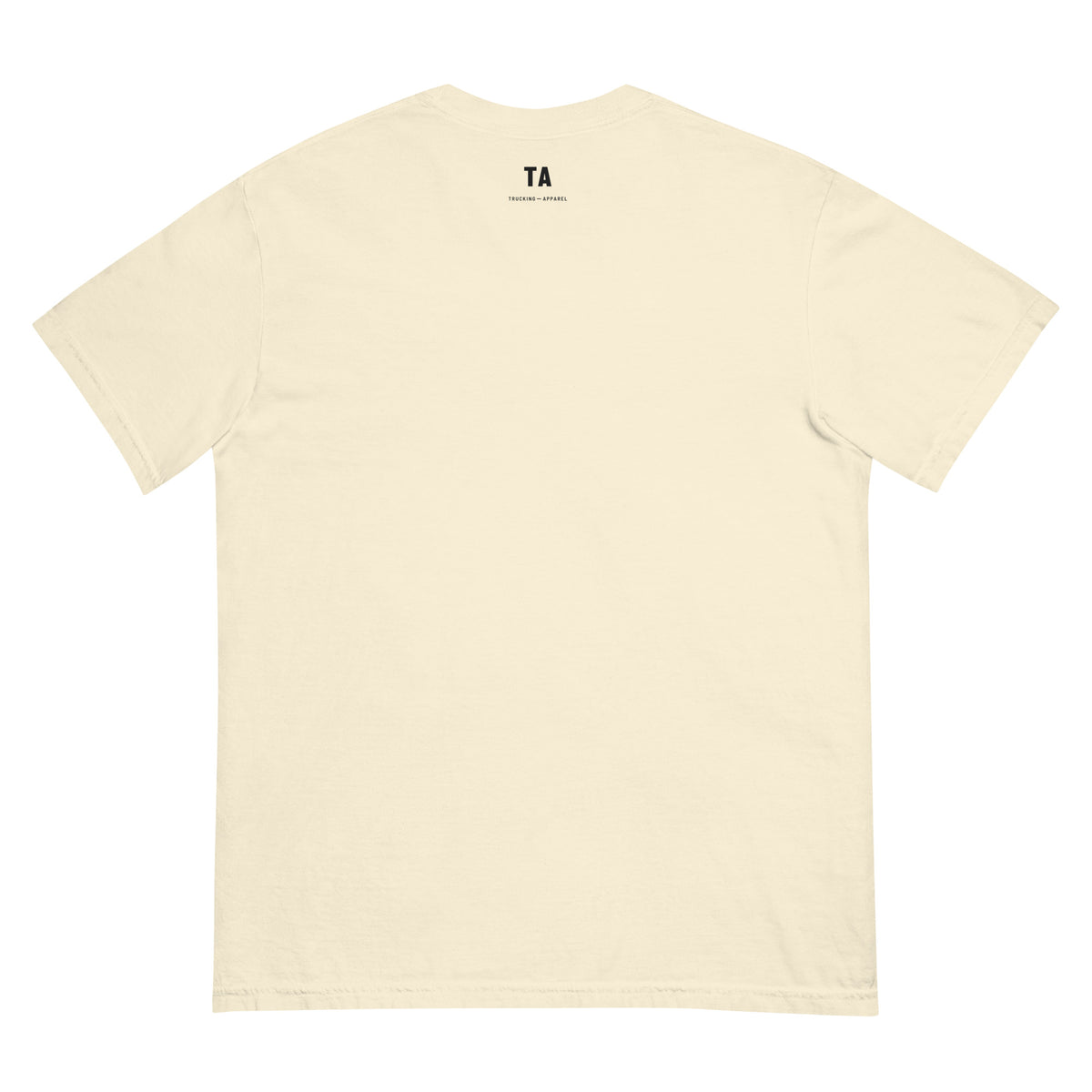 Somebody's Everything Tee in ivory, back view.