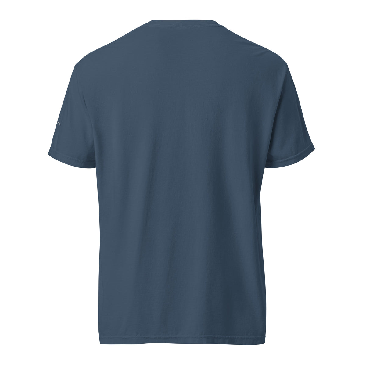 Office With A View Tee in midnight, back view.