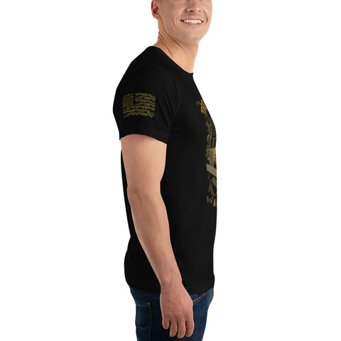 Trucking T-shirt flag