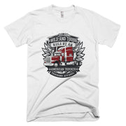 Wild and Tough-Trucking short sleeve men's t-shirt