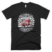 Wild and Tough-Trucking short sleeve men's t-shirt