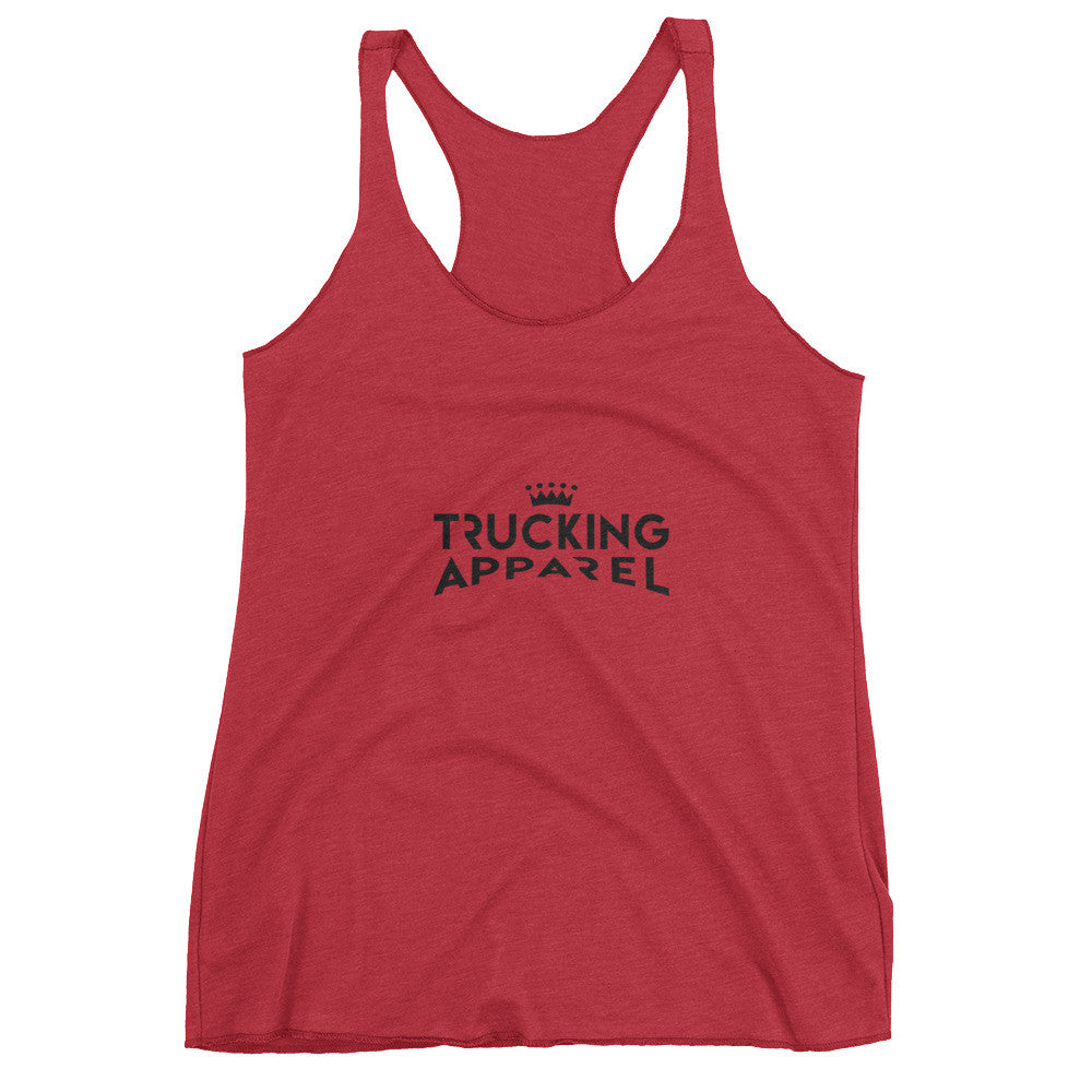 Trucking Apparel Logo Women's Racerback Tank