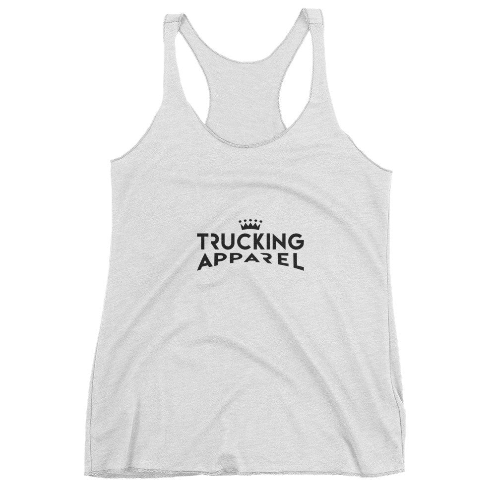 Trucking Apparel Logo Women's Racerback Tank