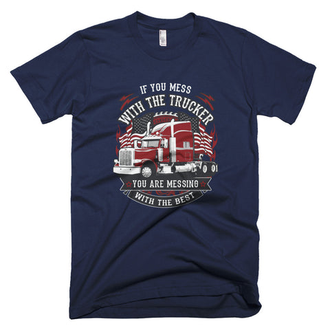 MWTB Trucking short sleeve men's t-shirt