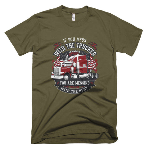 MWTB Trucking short sleeve men's t-shirt